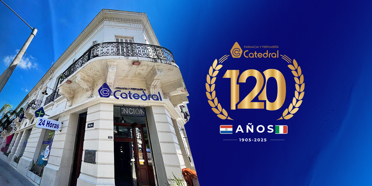 ¡Celebramos 120 años de calidad y compromiso con tu salud!