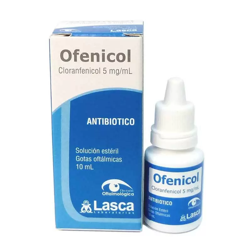 OFENICOL GOTAS OFTALMICA FCO X 10 ML