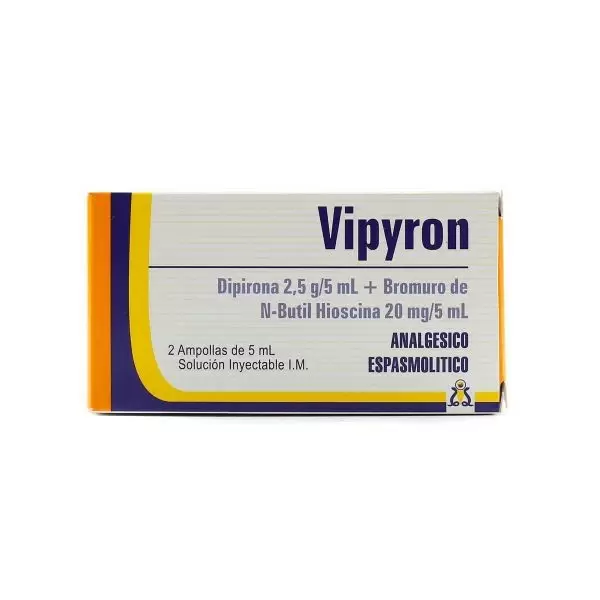 Comprar VIPYRON  2 AMPOLLA CAJA X 5 ML Con Descuento de 20% en Farmacia y Perfumería Catedral