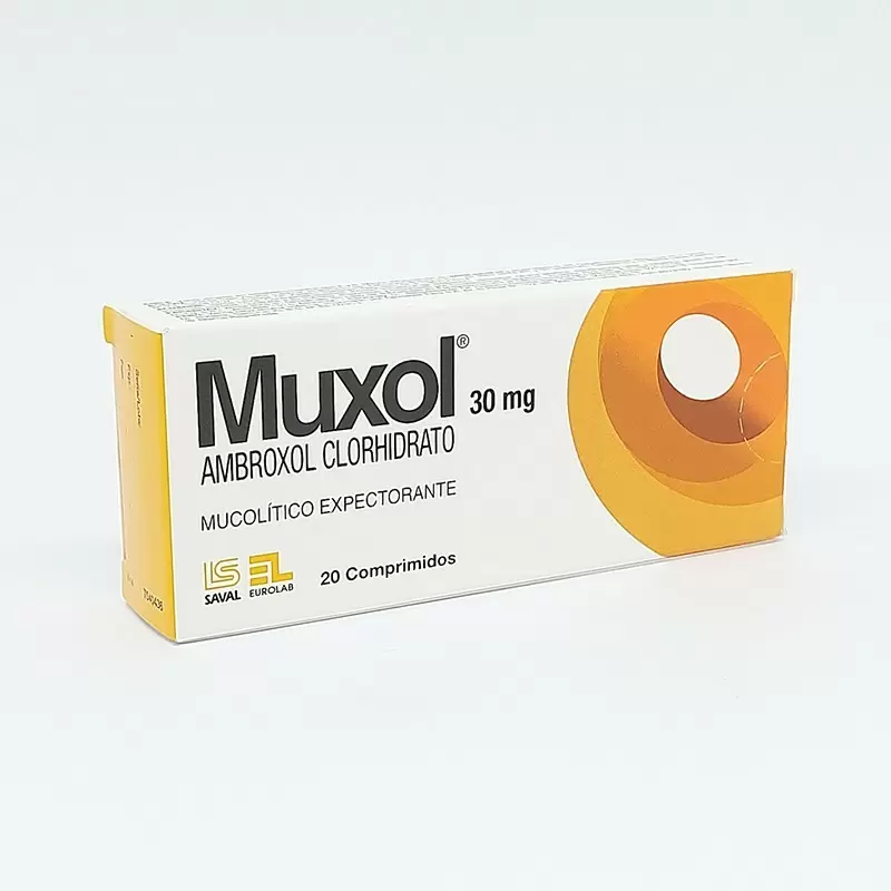 Comprar MUXOL CAJA X 20 COMP Con Descuento de 20% en Farmacia y Perfumería Catedral