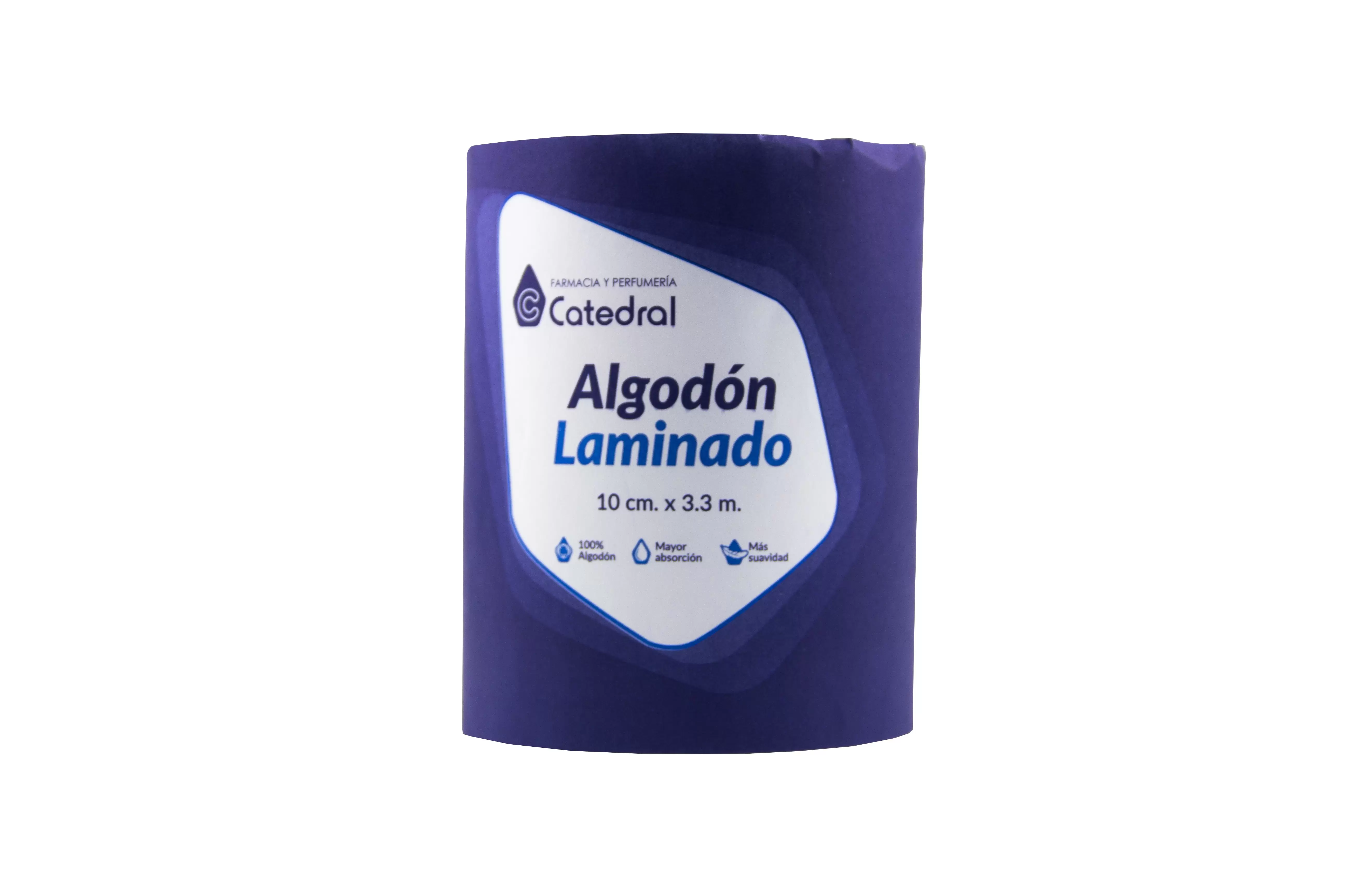 CATEDRAL ALGODON LAMIN 10 CM X 3,3 MT UNID