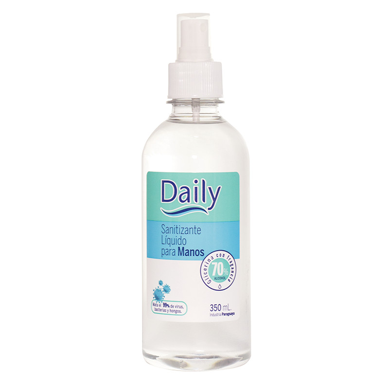  DAILY SANITIZ.P/ MANOS C/ ATOM FCO0 X 350ML