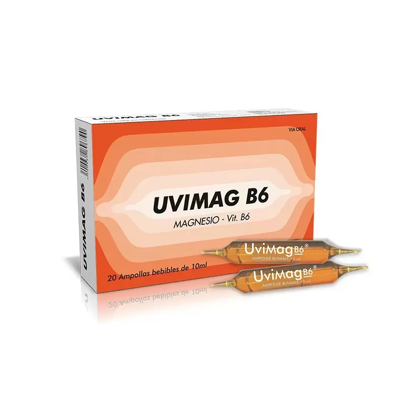Comprar UVIMAG B6 BEBIBLE 10ML CAJA X 20 AMP Con Descuento de 20% en Farmacia y Perfumería Catedral