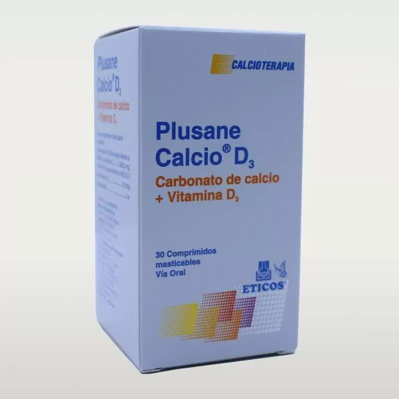 Comprar PLUSANE CALCIO  D3 CAJA X 30 COMP Con Descuento de 20% en Farmacia y Perfumería Catedral