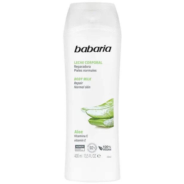  BABARIA 0165.P/NORM ALOE VERA. Fco x 400 ML