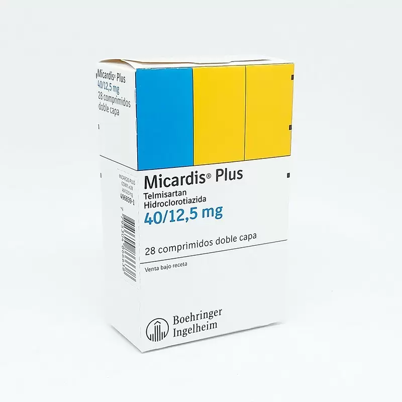 Comprar MICARDIS PLUS 40 MILIGRAMOS CAJA X 28 COMP Con Descuento de 20% en Farmacia y Perfumería Catedral