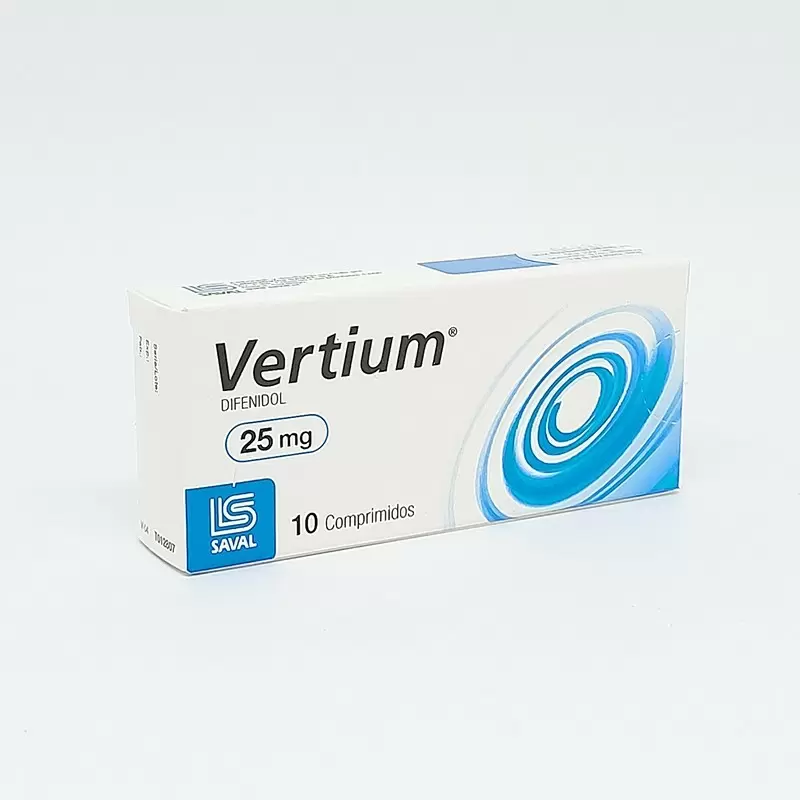  VERTIUM 25 MG CAJA X 10 COMP