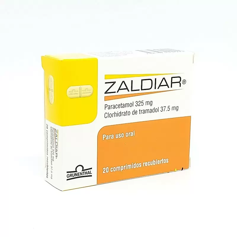 Comprar ZALDIAR 37,5 MG. CAJA X 20 TABL Con Descuento de 20% en Farmacia y Perfumería Catedral