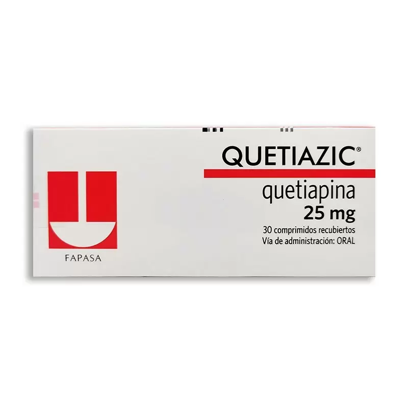 QUETIAZIC 25 MG CAJA X 30 COMP