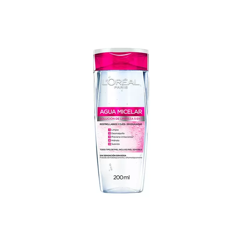  LOREAL HT5 373 AGUA MICELAR Fco x 200 ML