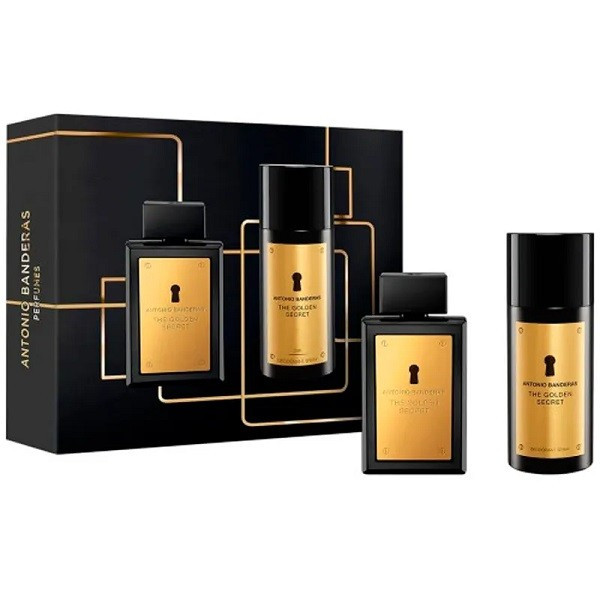  ANTONIO B 7604 GOLDEN SECRET (100ML+DEO150) KIT