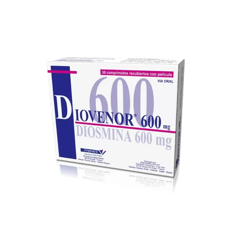 Comprar DIOVENOR 600 MILIGRAMOS CAJA X 30 COMP Con Descuento de 20% en Farmacia y Perfumería Catedral