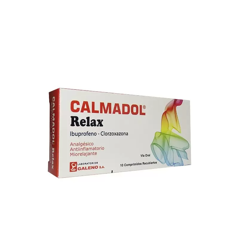 CALMADOL RELAX CAJA X 10 COMP REC