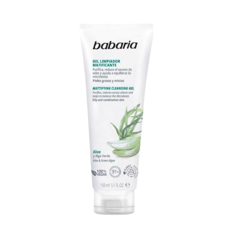  BABARIA 0180 GEL LIMP MATIF ALOE/ALGAS Fco x 150 ML