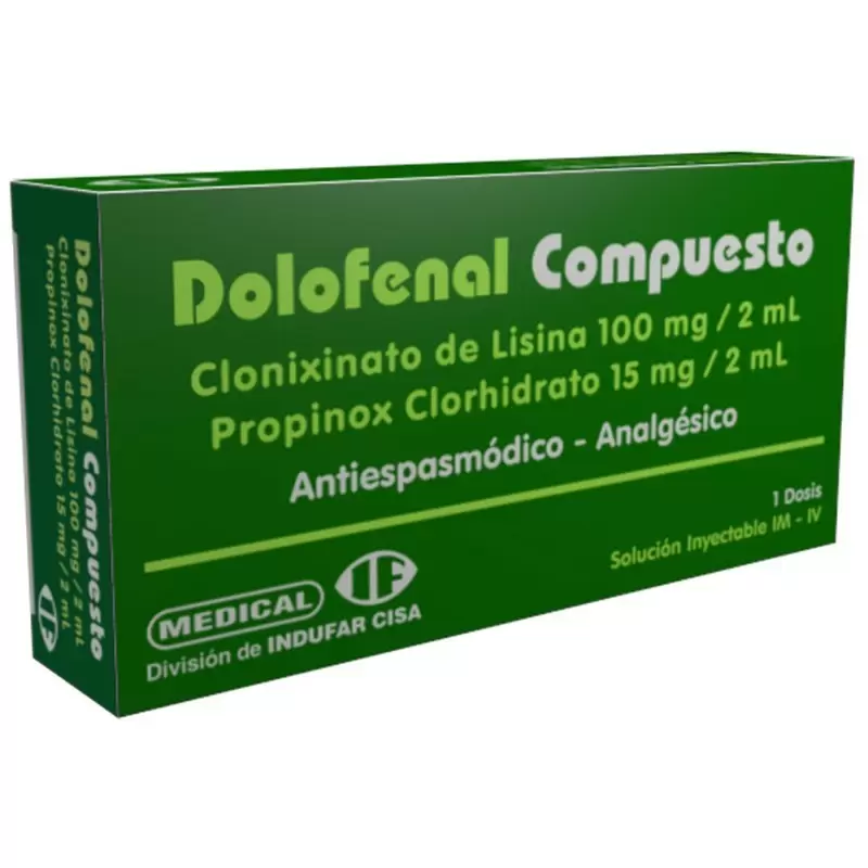  DOLOFENAL COMPUESTO INY CAJA X 1 AMP