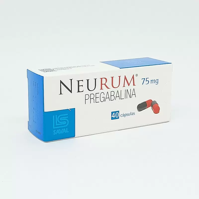 Comprar NEURUM 75 MG. CAJA X 40 COMP Con Descuento de 20% en Farmacia y Perfumería Catedral