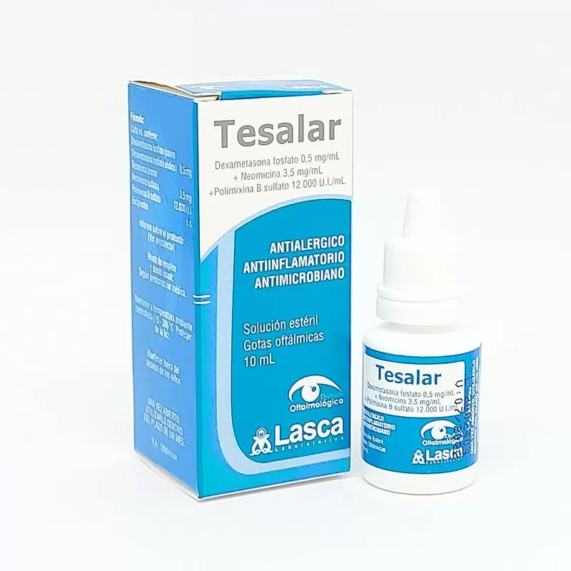 Comprar TESALAR GOTAS FCO X 10 ML Con Descuento de 20% en Farmacia y Perfumería Catedral