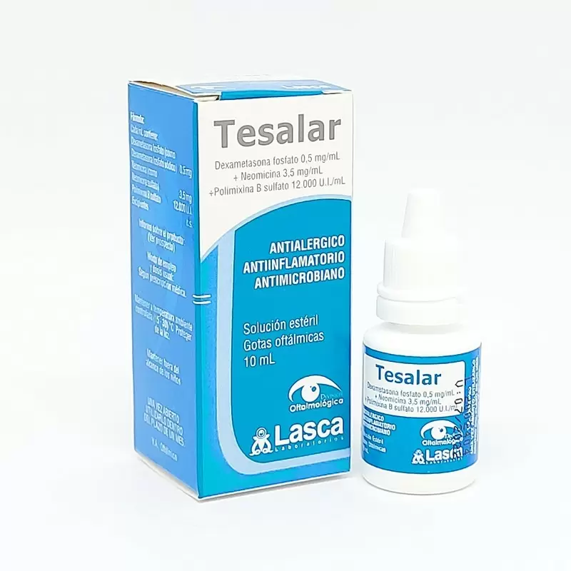  TESALAR GOTAS FCO X 10 ML