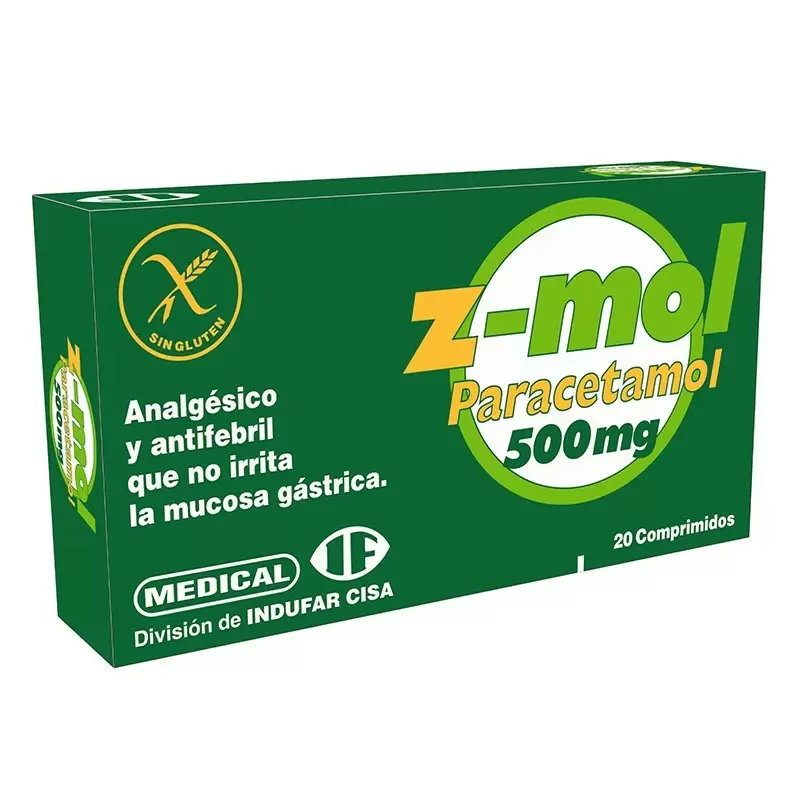 Comprar Z-MOL 500 MILIGRAMOS CAJA X 20 COMP Con Descuento de 20% en Farmacia y Perfumería Catedral