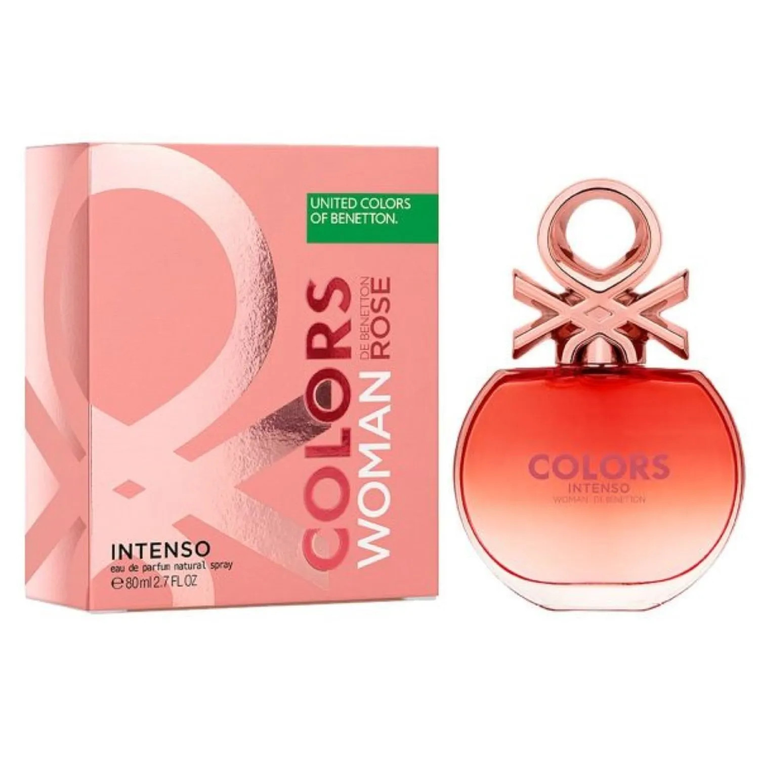  BENETTON 0629 COLORS ROSE INTENSO EDP Fco x 80 ML