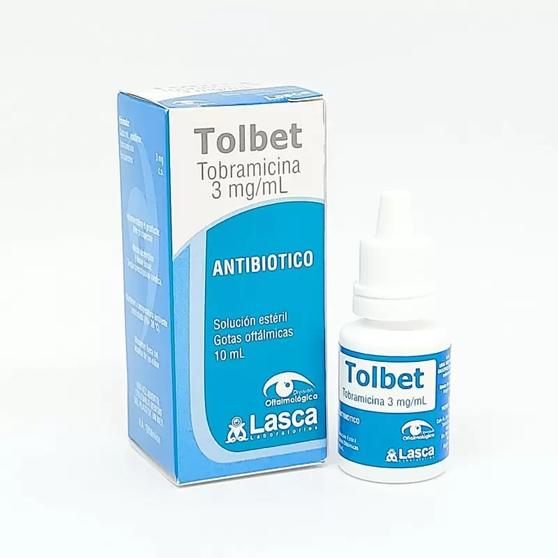 Comprar TOLBET COLIRIO FCO X 10 ML Con Descuento de 20% en Farmacia y Perfumería Catedral