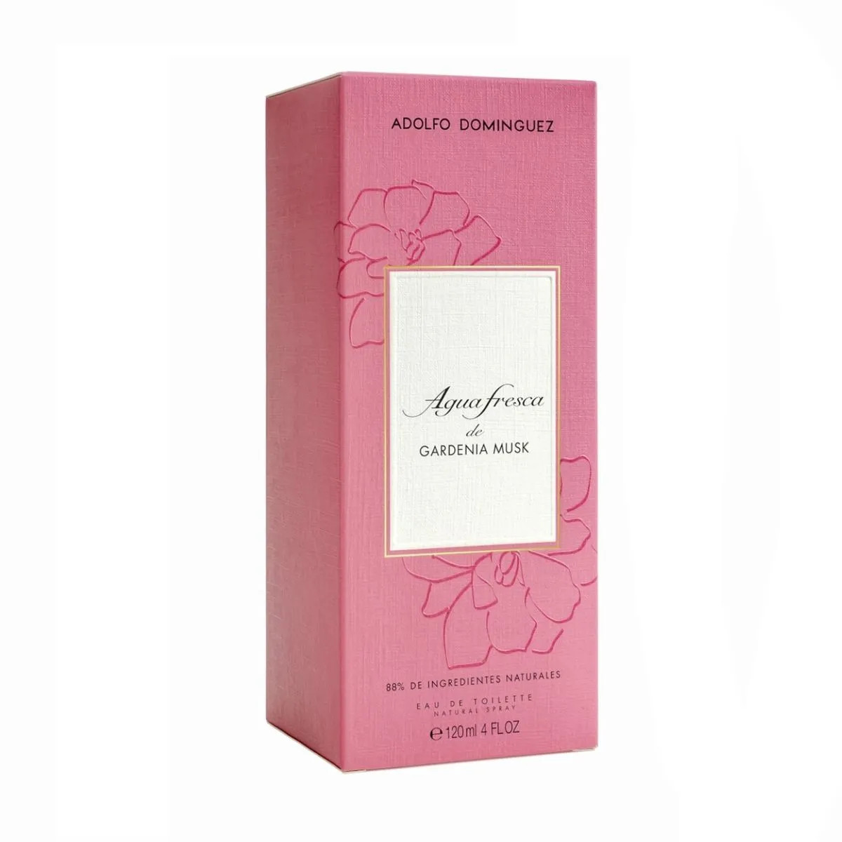  ADOLFO DOMINGUEZ 2104GARDENIA MUSK EDT Fco x 120 ML