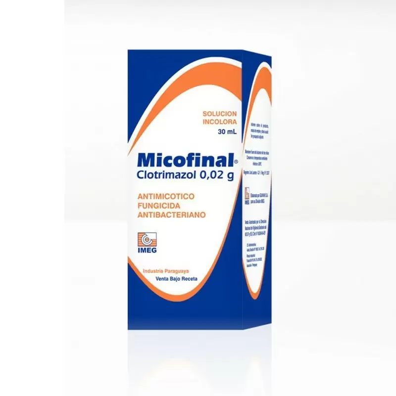 Comprar MICOFINAL FCO X 30 ML Con Descuento de 20% en Farmacia y Perfumería Catedral