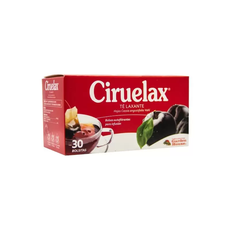 Comprar CIRUELAX TE CAJA X 30 SAQ Con Descuento de 20% en Farmacia y Perfumería Catedral
