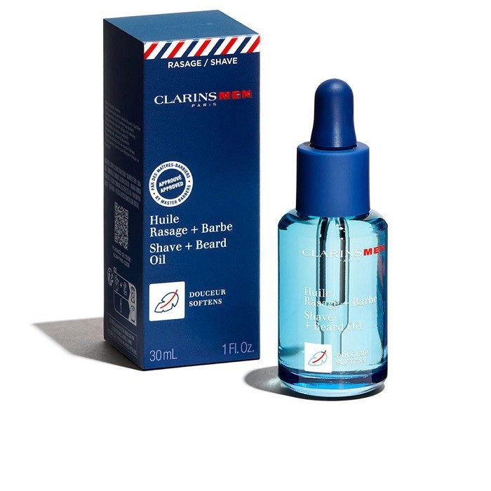  CLARINS 1960 MEN SHAVE AND BEARD OIL Fco