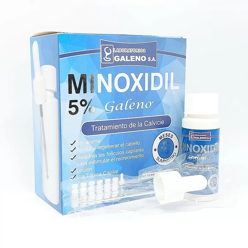  MINOXIDIL 5% GALENO LOCION CAJA X 6 UNID