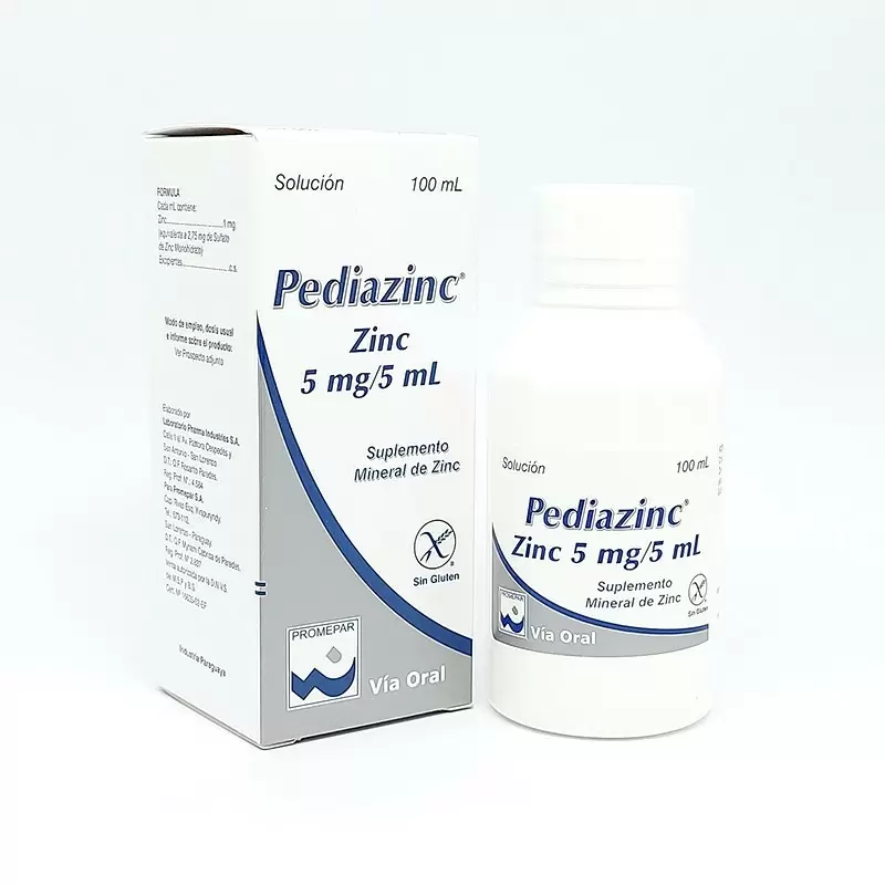  PEDIAZINC SUSPENSION FCO X 100 ML