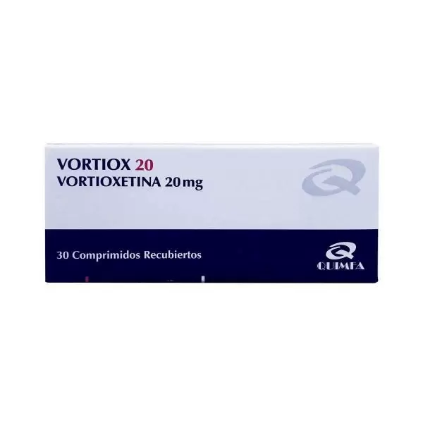 Comprar VORTIOX 20 MG CJ x 30 Comp Con Descuento de 20% en Farmacia y Perfumería Catedral
