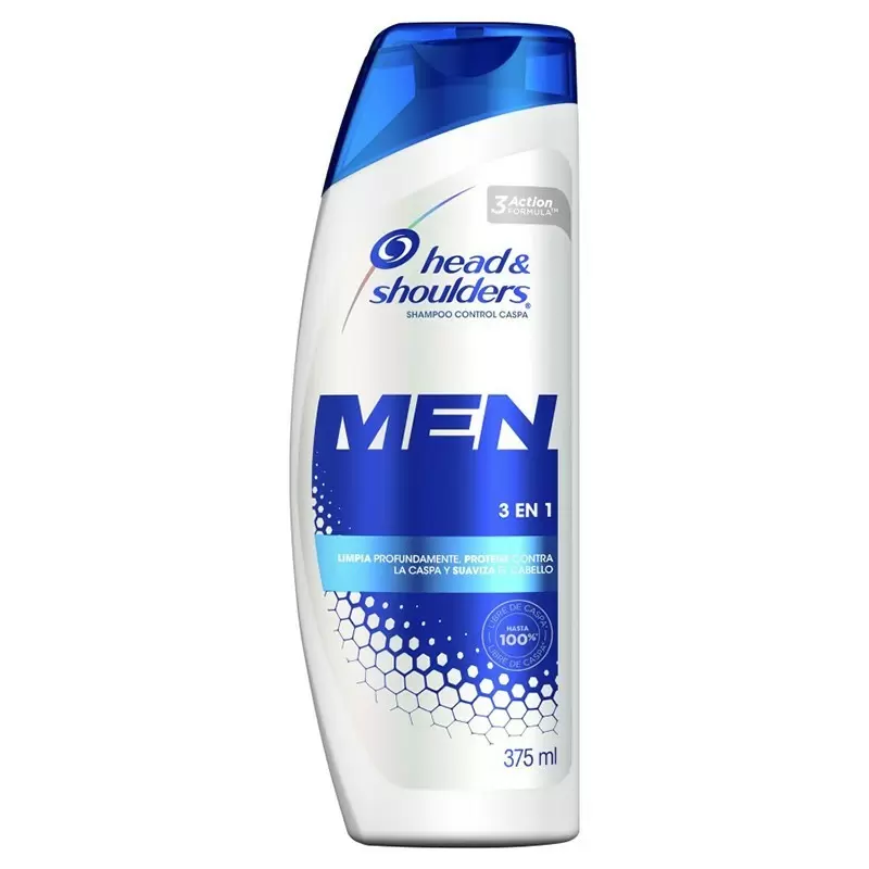  SHAMPOO 3 EN 1 LIMPIA Y PROTEGE FCO X 375 ML