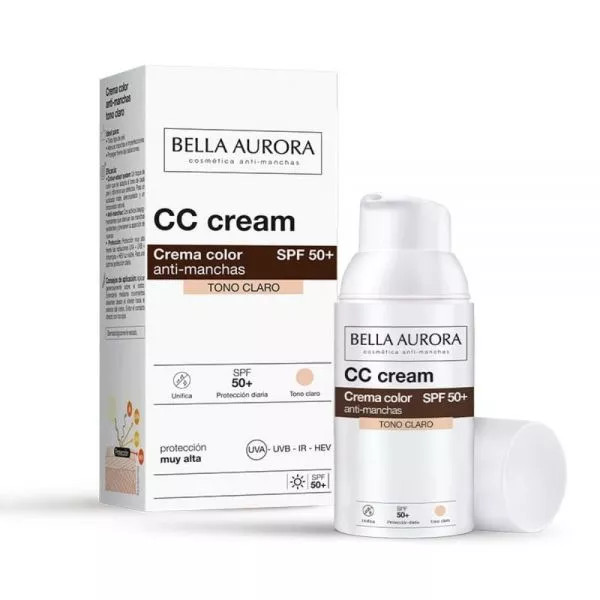  BELLA AURORA ANTI DARK CREMA TONO CLARO SPF 50 - FRASCO X 30 ML