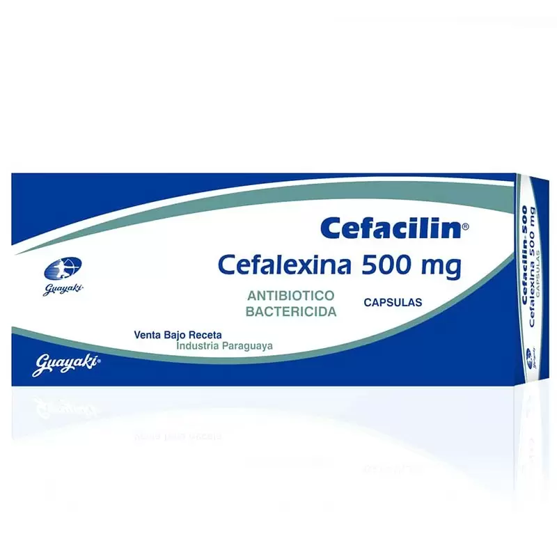 Comprar CEFACILIN 500 MILIGRAMOS CAJA X 8 COMP Con Descuento de 20% en Farmacia y Perfumería Catedral
