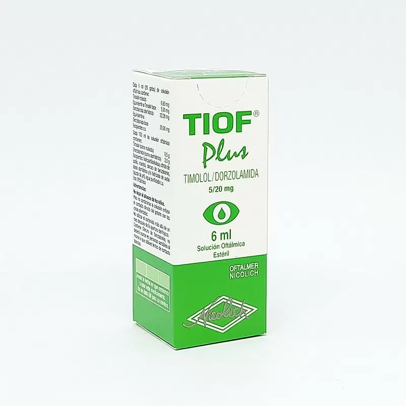 Comprar TIOF PLUS GOTAS OFTALMICA FCO X 6 ML Con Descuento de 20% en Farmacia y Perfumería Catedral
