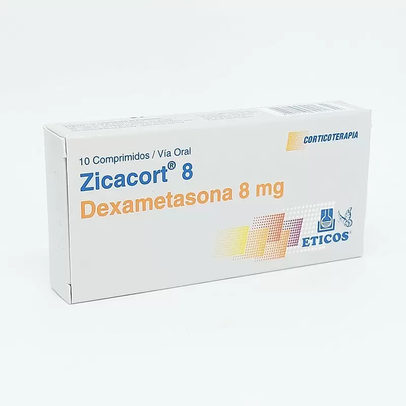 Comprar ZICACORT 8 MILIGRAMOS CAJA X 10 COMP Con Descuento de 20% en Farmacia y Perfumería Catedral