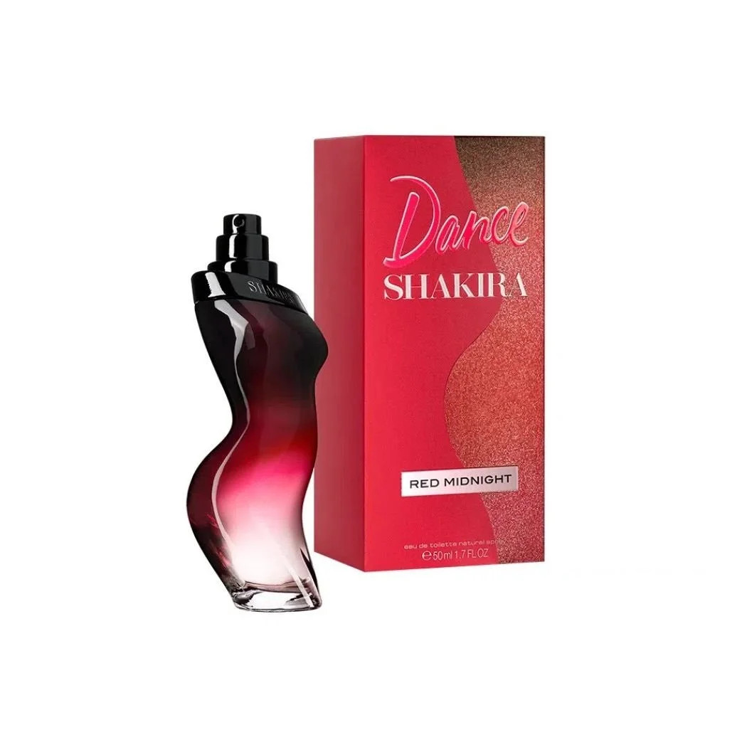  SHAKIRA 0922 DANCE RED MIDNIGHT EDT SP Fco x 50 ML