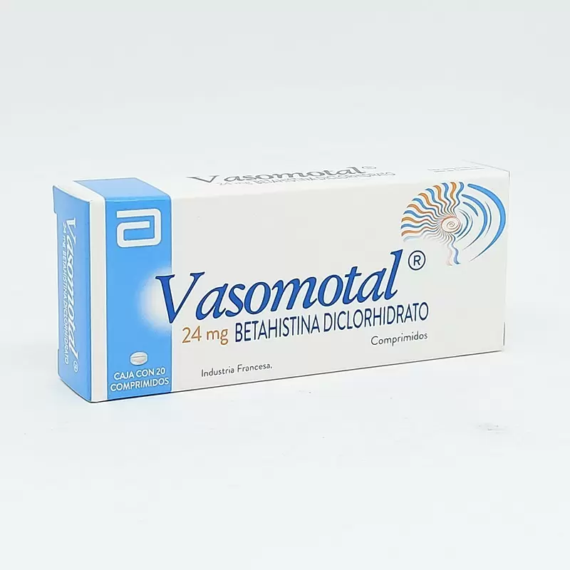 Comprar VASOMOTAL 24 MG CAJA X 20 COMP Con Descuento de 20% en Farmacia y Perfumería Catedral