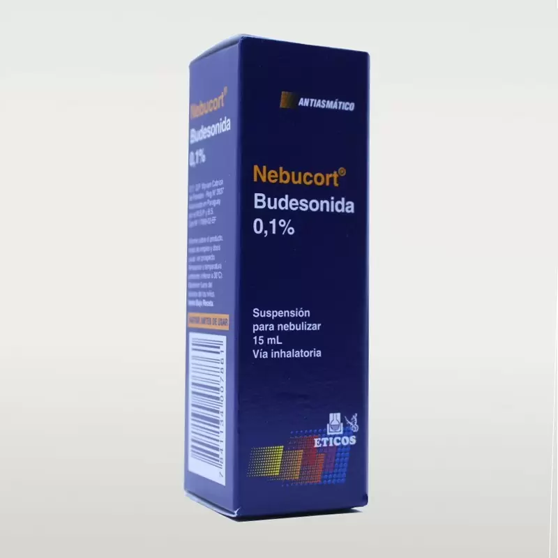 NEBUCORT 0,1 % SUSPENSION P/NEBULIZAR FCO X 15 ML