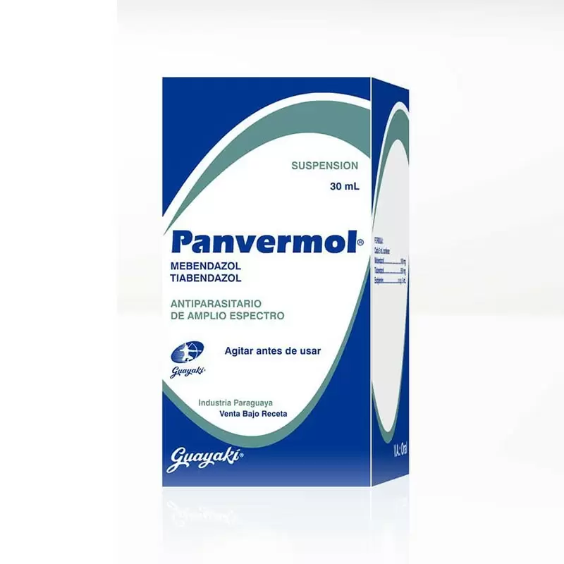 Comprar PANVERMOL T SUSPENSION FCO X 30 ML Con Descuento de 20% en Farmacia y Perfumería Catedral