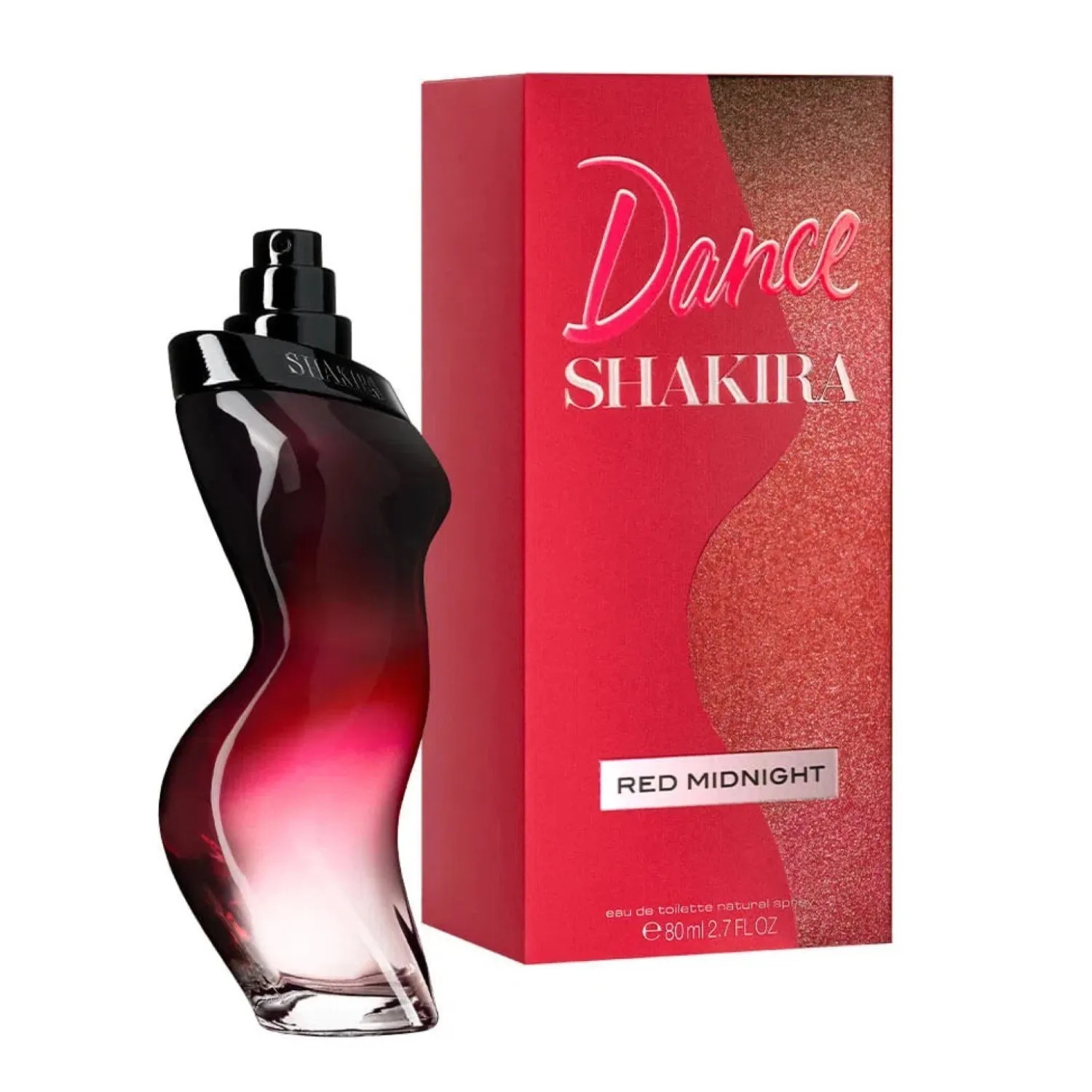  SHAKIRA 0915 DANCE RED MIDNIGHT EDT Fco x 80 ML