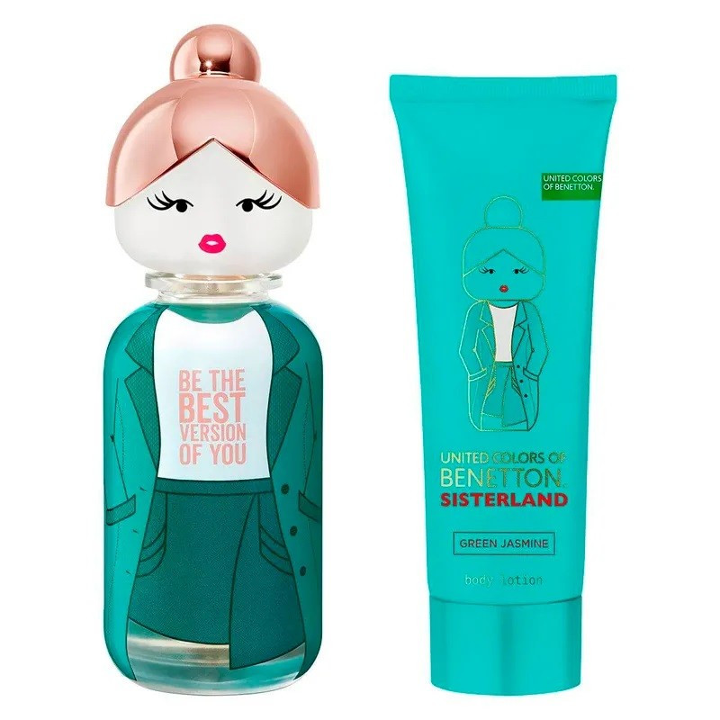  BENETTON 4689 SIST GREEN(EDT80ML+BL75ML) KIT