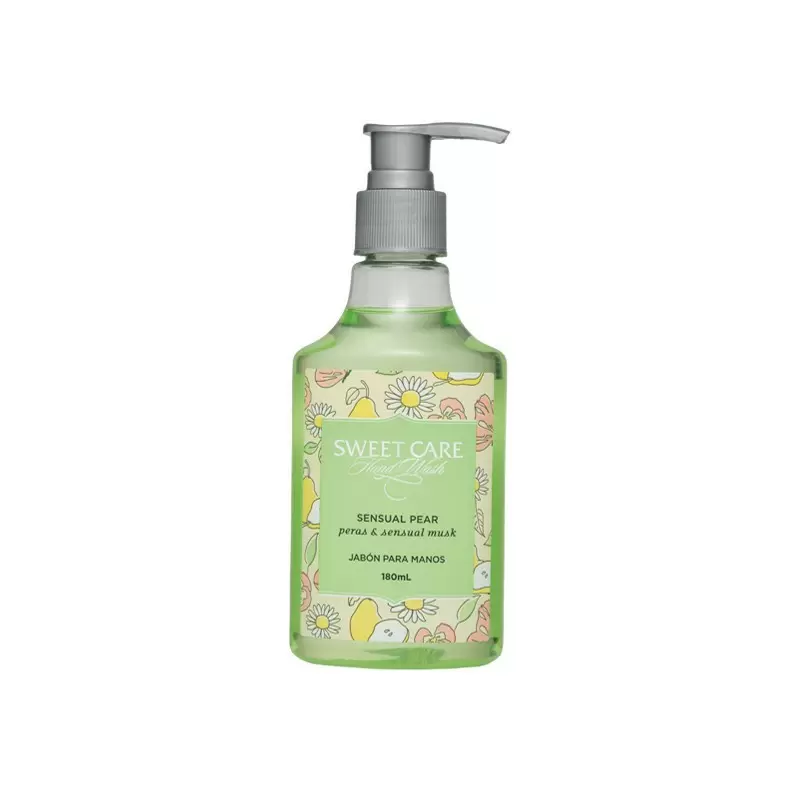  JABON PARA MANO SENSUAL PEAR FRASCO X 180 ML