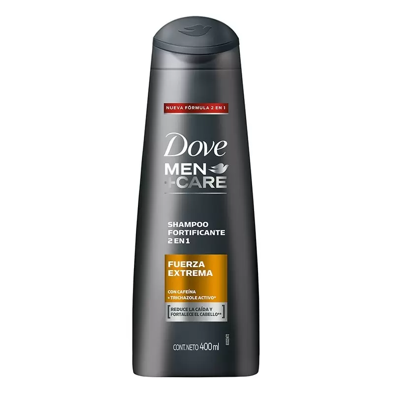 SHAMPOO DERMACARE 2 EN 1 FUERZA RESISTENTE FCO X 400 ML