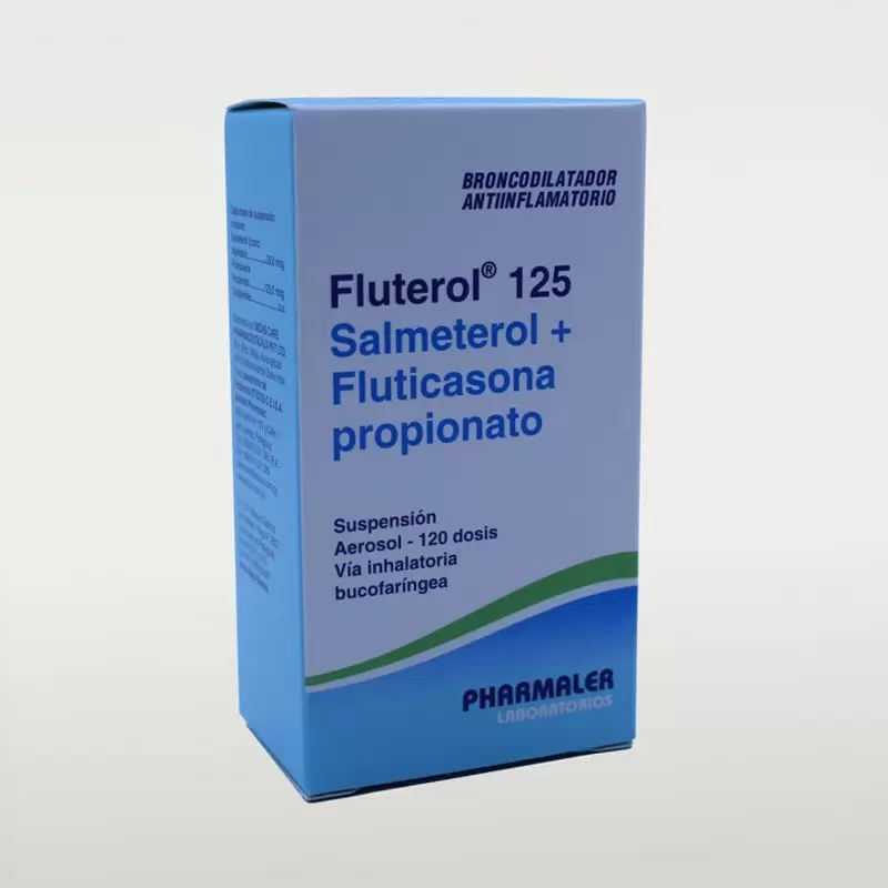  FLUTEROL 125 INHAL.SPRAY FCO X 120 DOSIS