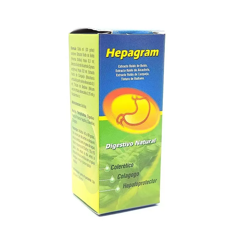  HEPAGRAM GOTAS FCO X 30 ML