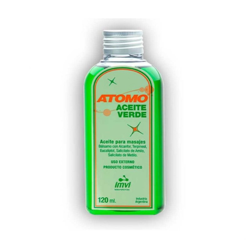  ATOMO ACEITE VERDE X 120 ML