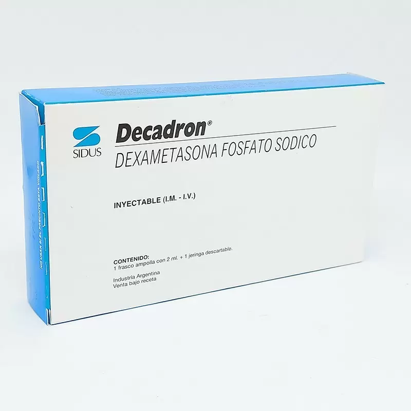 DECADRON AMPOLLA INYECTABLE FCO X 2 ML