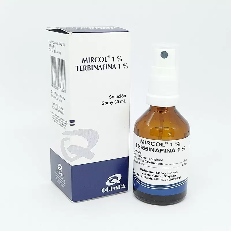 Comprar MIRCOL 1% SPRAY FCO Con Descuento de 20% en Farmacia y Perfumería Catedral
